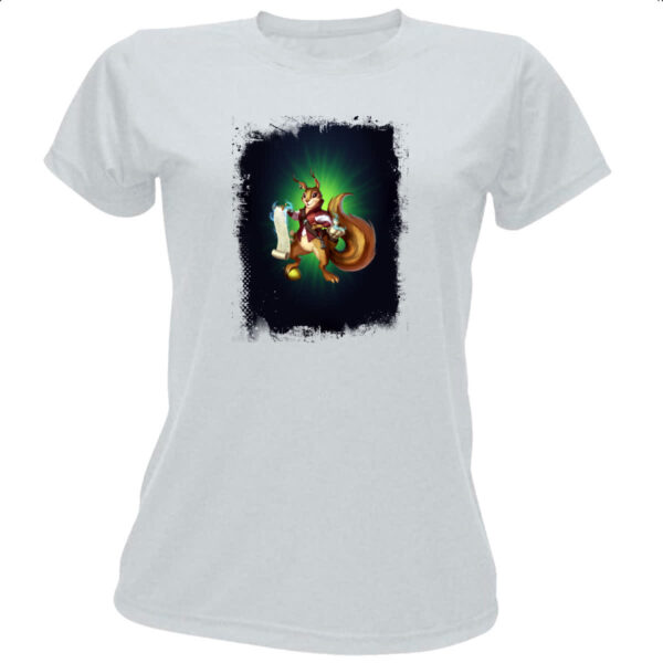Camiseta Baby Look Empires and Puzzles Heroi Ratatoskr