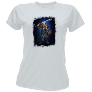 Camiseta Baby Look Empires and Puzzles Heroi Rei Arthur