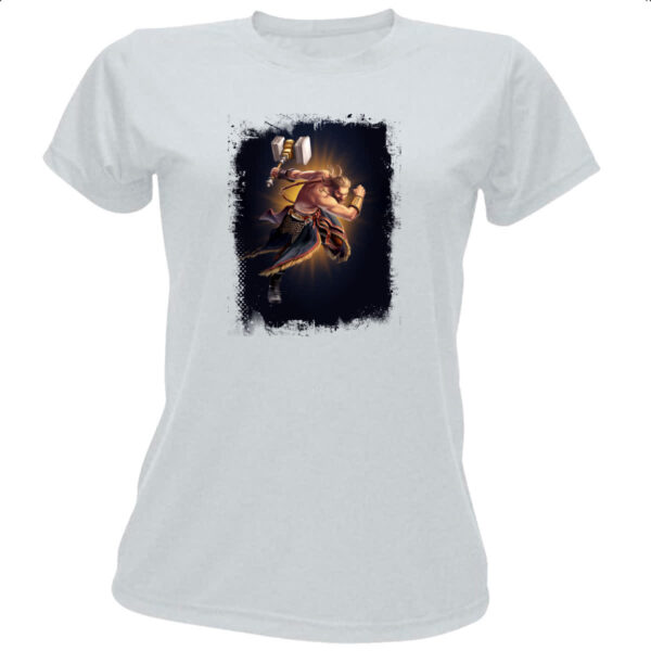 Camiseta Baby Look Empires and Puzzles Heroi Thor