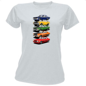 Camiseta Baby Look Evolucao Opala