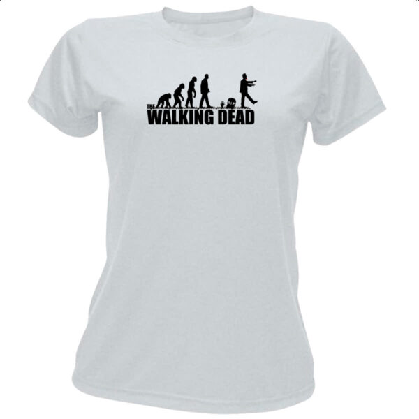 Camiseta Baby Look Evolucao The Walking Dead