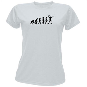 Camiseta Baby Look Evolucao basquete