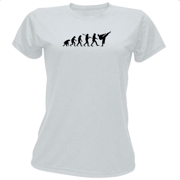 Camiseta Baby Look Evolucao karate
