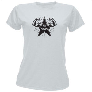 Camiseta Baby Look Estrela maromba