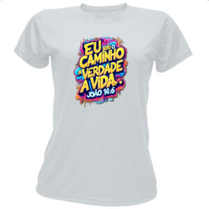 Camiseta Baby Look Jesus Joao 14-6