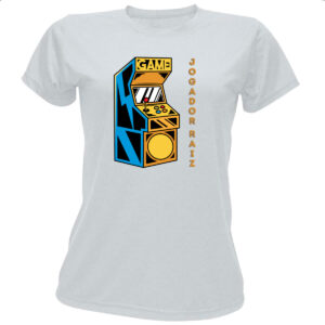 Camiseta Baby Look Jogador gamer raiz