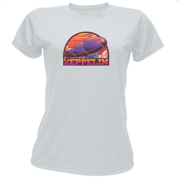 Camiseta Baby Look Zeppelin