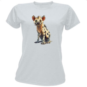 Camiseta Baby Look Zumbi Hiena