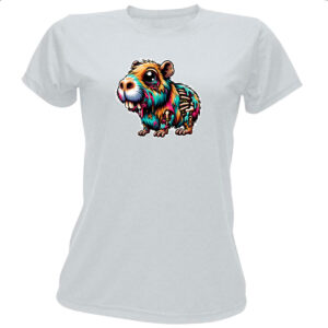 Camiseta Baby Look Zumbi capivara