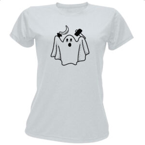 Camiseta Baby Look Fantasma do comunismo ferramentas