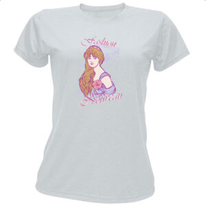 Camiseta Baby Look Fashion nouveau