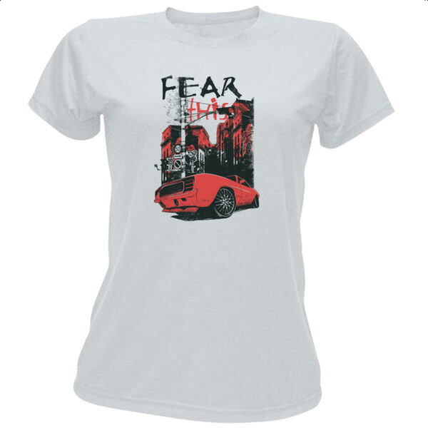 Camiseta Baby Look Fear this
