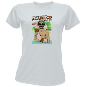 Camiseta Baby Look Ferias em Acapulco