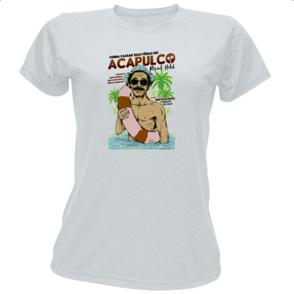 Camiseta Baby Look Ferias em Acapulco