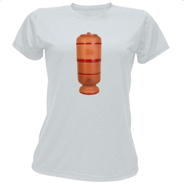 Camiseta Baby Look Filtro de barro