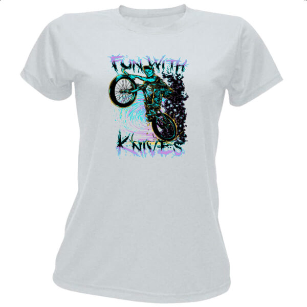 Camiseta Baby Look Fun with knives