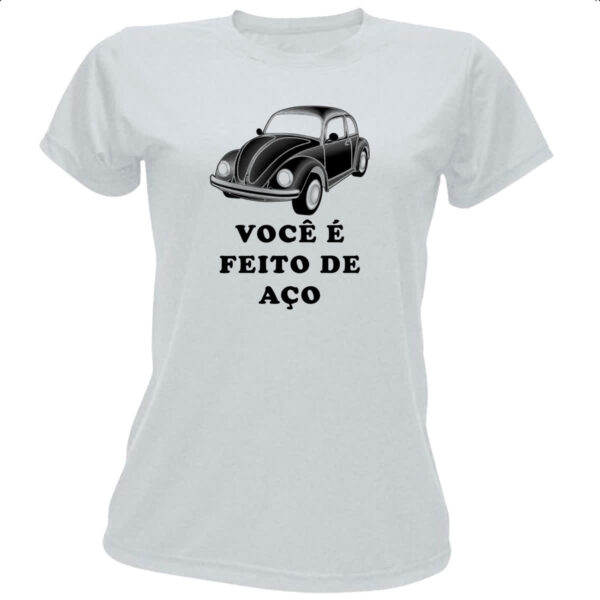 Camiseta Baby Look Fuscao Preto