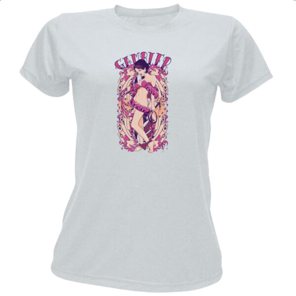 Camiseta Baby Look Gambler Luci Lusi