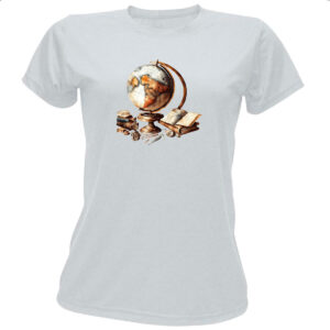 Camiseta Baby Look Globo antigo vintage