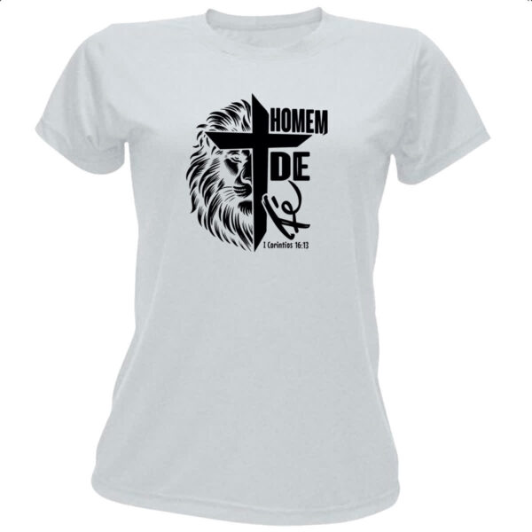Camiseta Baby Look Gospel 1 Corintios 16.13
