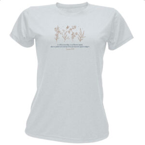 Camiseta Baby Look Gospel Isaias 40.8