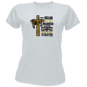 Camiseta Baby Look Gospel Joao 3.16