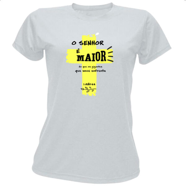 Camiseta Baby Look Gospel Joao 4.4