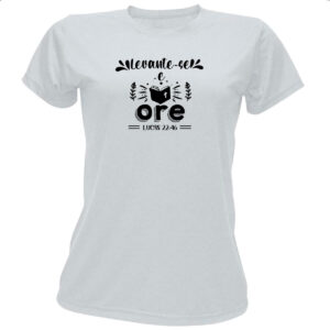 Camiseta Baby Look Gospel Lucas 22.46