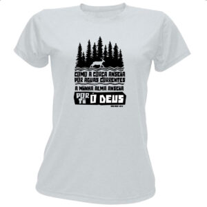 Camiseta Baby Look Gospel Salmos 42.1