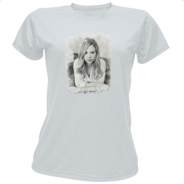 Camiseta Baby Look Grimm Adalind a lapis