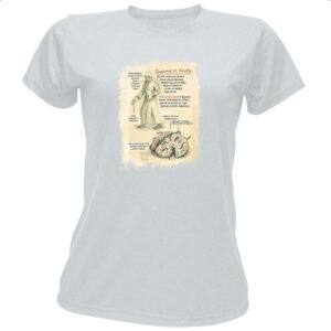 Camiseta Baby Look Grimm Livro Jinnamuru Xunte