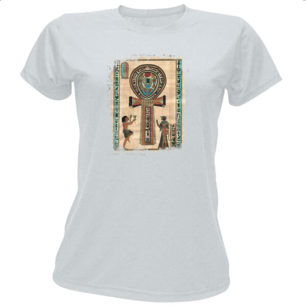 Camiseta Baby Look Ankh Chave da Vida Egipcia