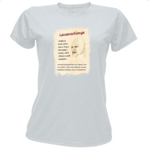 Camiseta Baby Look Grimm Livro Lausenchlange