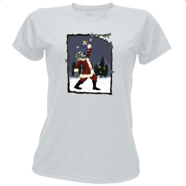 Camiseta Baby Look Grimm Monroe Book Krampus