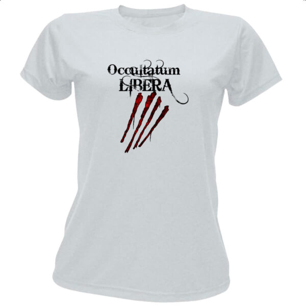 Camiseta Baby Look Grimm Occultatum Libera Medieval