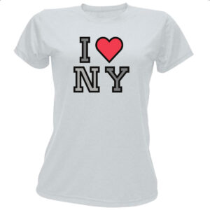 Camiseta Baby Look I Love NY