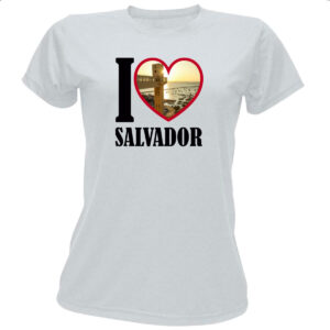 Camiseta Baby Look I love salvador