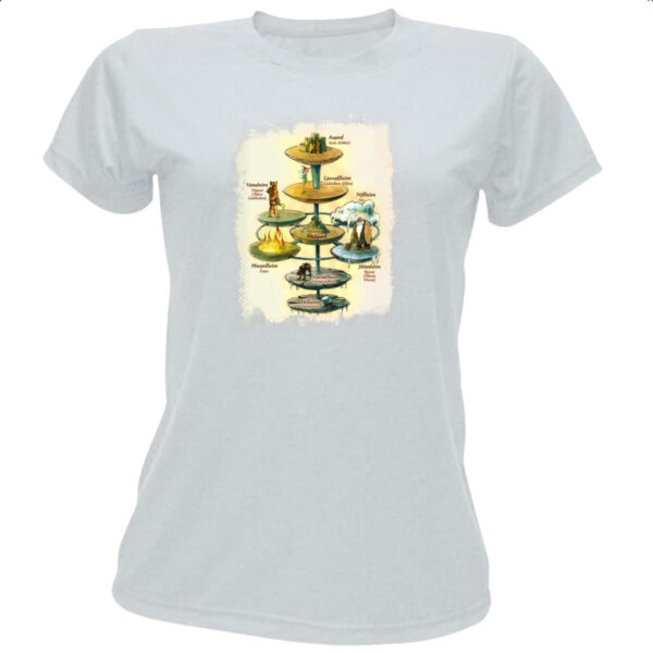 Camiseta Baby Look A Cronica de Yggdrasil