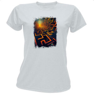 Camiseta Baby Look Labirinto dos sonhos 2