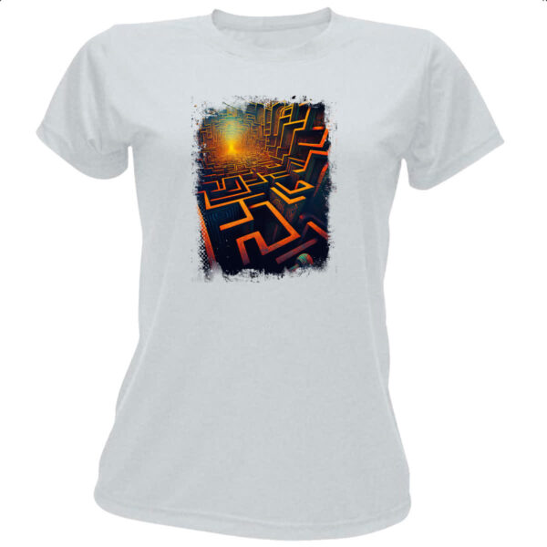Camiseta Baby Look Labirinto dos sonhos 2