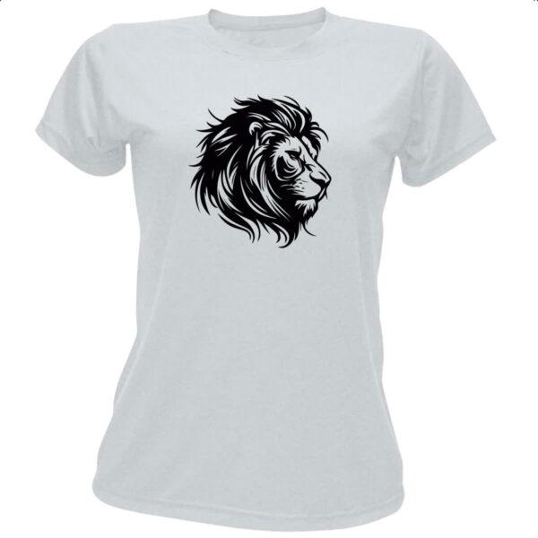 Camiseta Baby Look Leao de Juda Linear