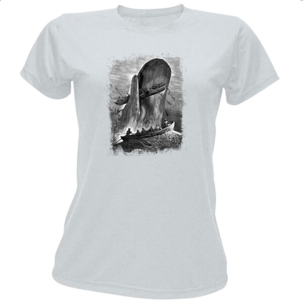 Camiseta Baby Look Lendas do Mar Moby Dick 01