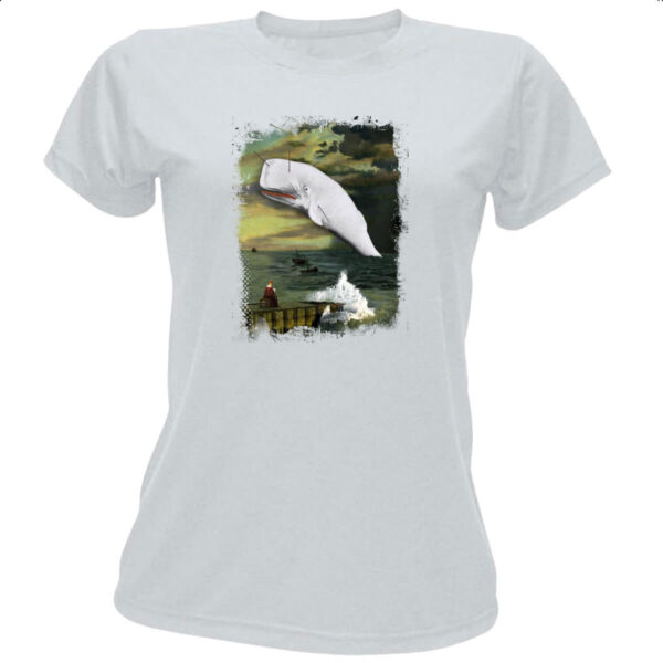 Camiseta Baby Look Lendas do Mar Moby Dick 03