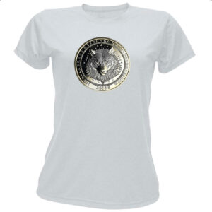 Camiseta Baby Look Lobo coin