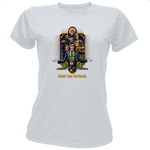 Camiseta Baby Look Loki - Enter de variants