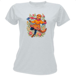 Camiseta Baby Look Lontra gueisha