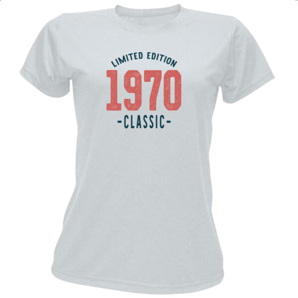 Camiseta Baby Look Limited Edition Classic 1970