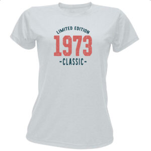 Camiseta Baby Look Limited Edition Classic 1973