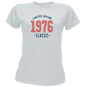 Camiseta Baby Look Limited Edition Classic 1976