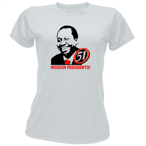Camiseta Baby Look Mussum Presidentis